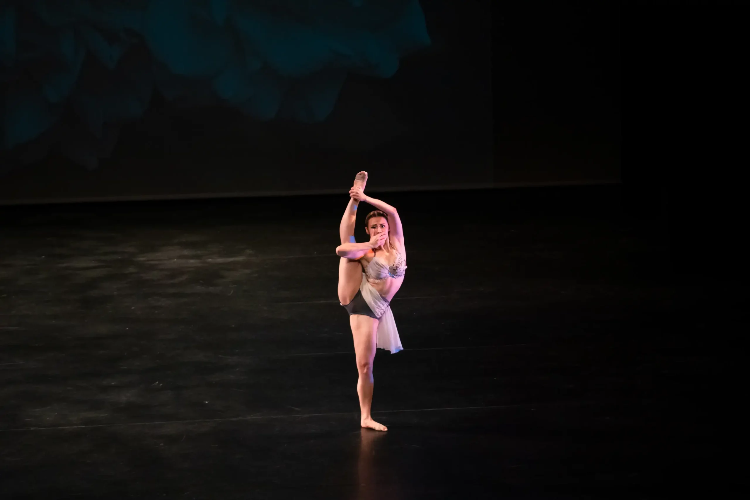 Contemporary Dancer Performing