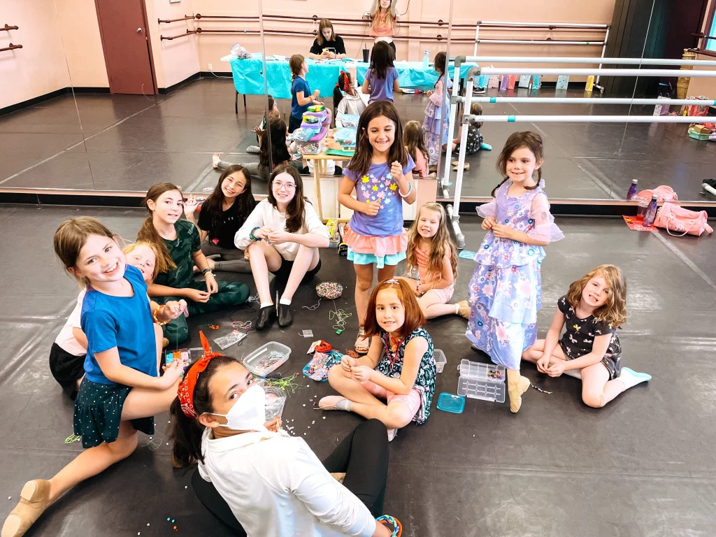 Group of kids in a summer camp in Orleans Ottawa