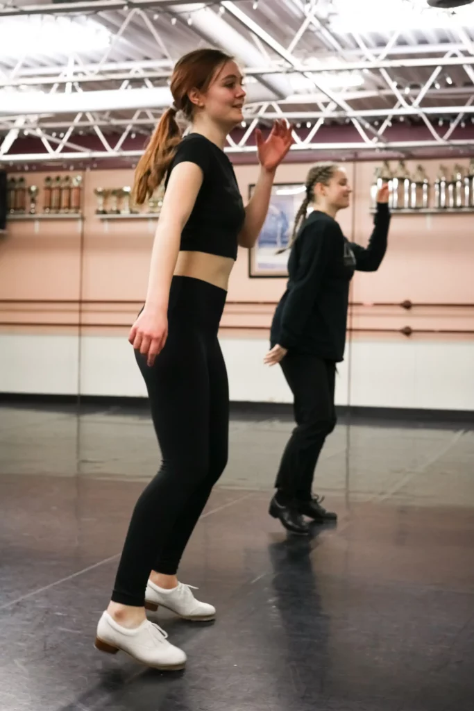 Tap Dancers In Orleans Class