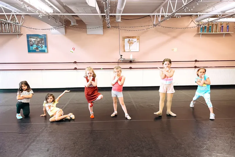 Students In An Ottawa Dance Studio For A Summer Dance Camp
